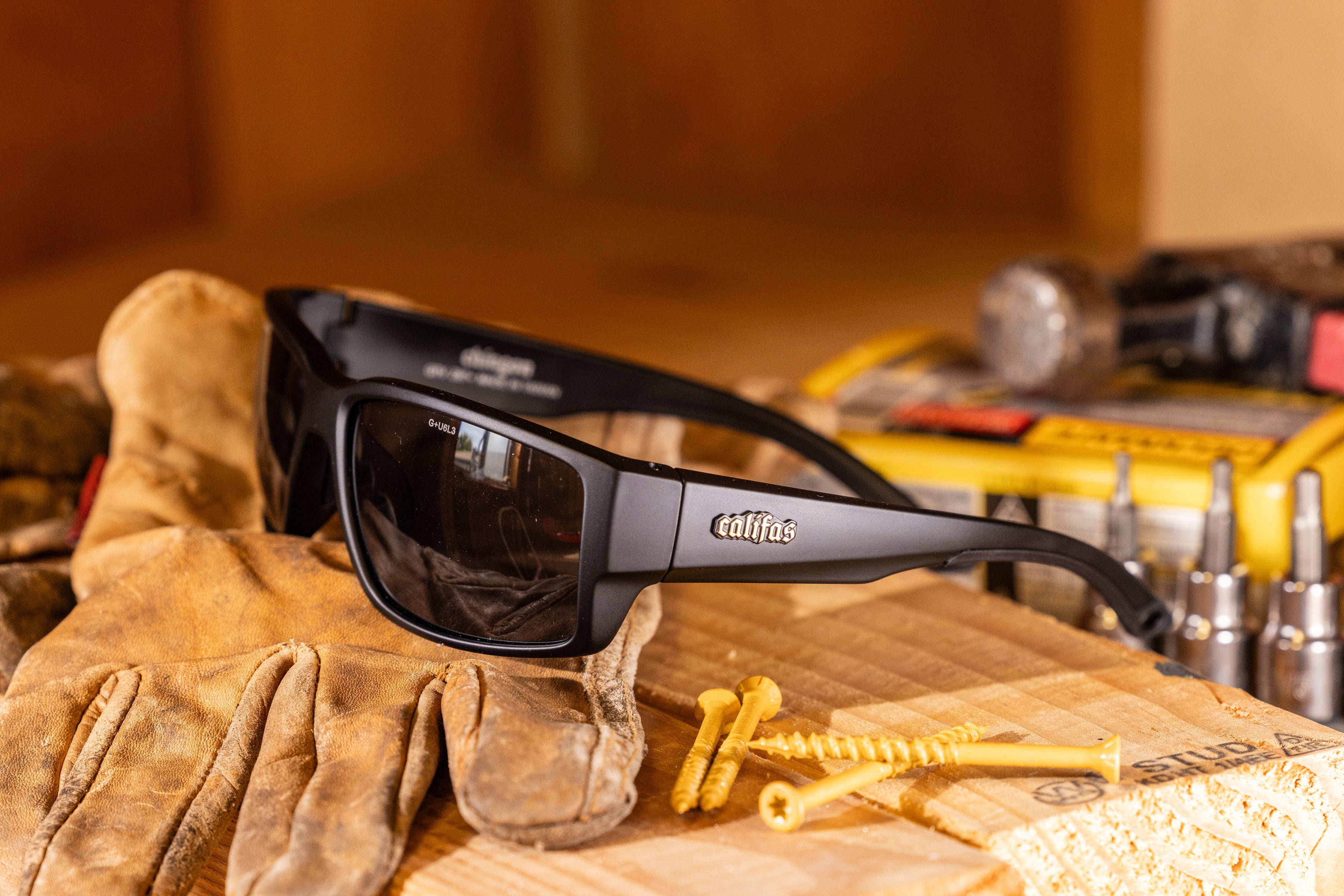 Chingón Classic ANSI Z87+ Safety Sunglasses – Califas 22'