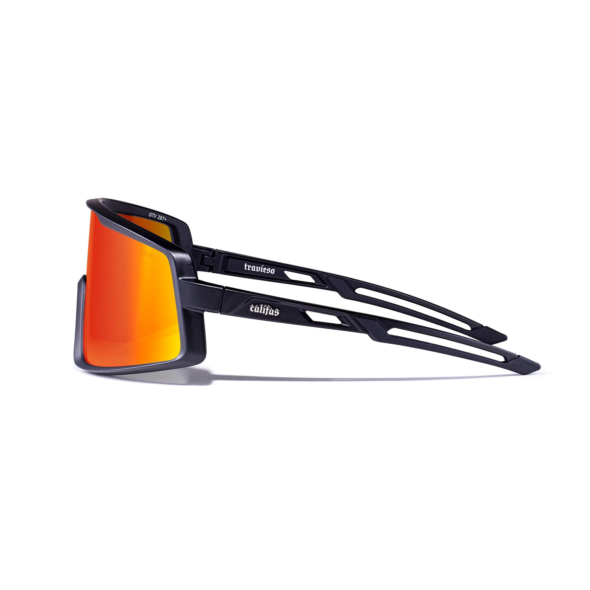 Travieso Polarized Amber ANSI Z87+ Safety Sunglasses